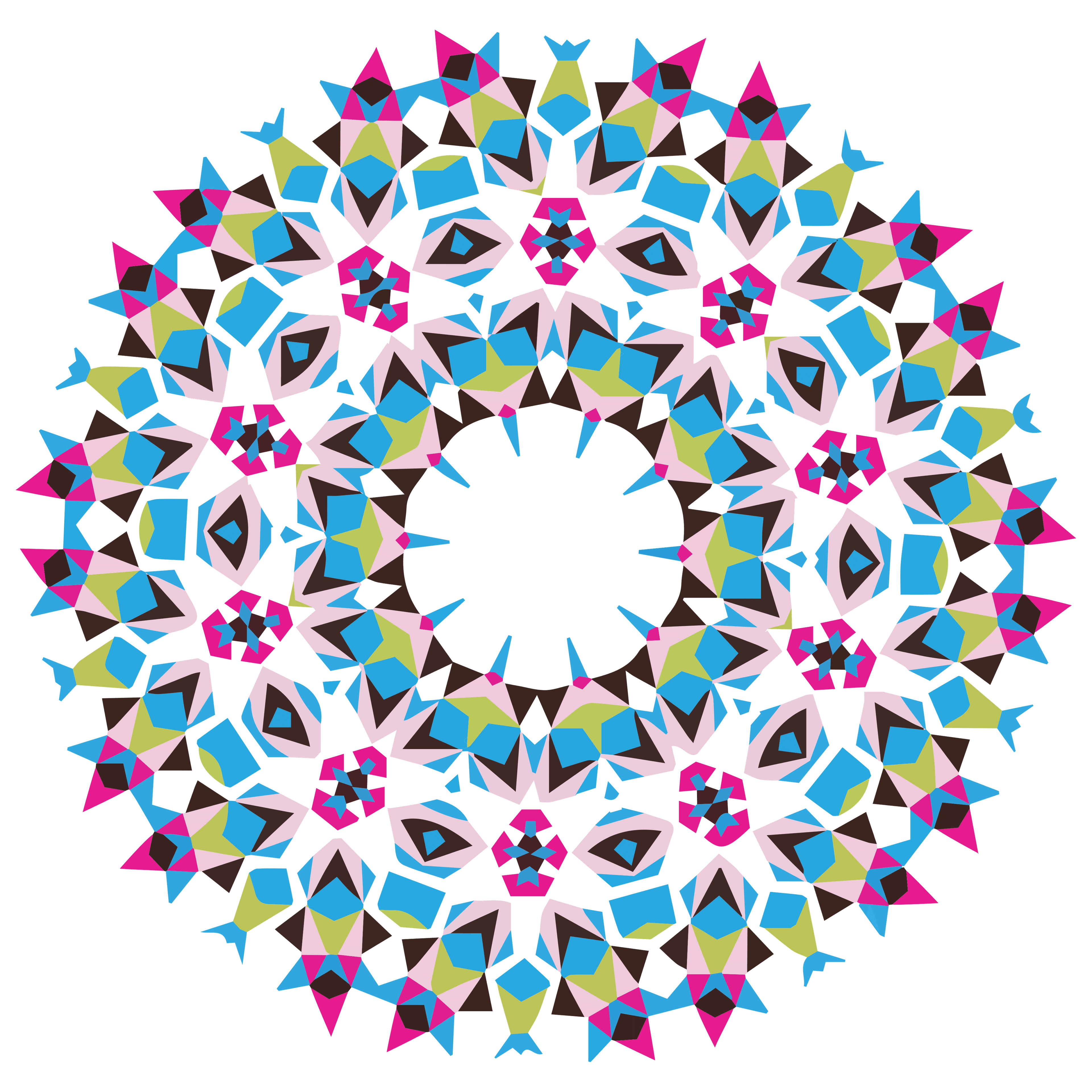 AMAGE Kaleidoscope Mandala